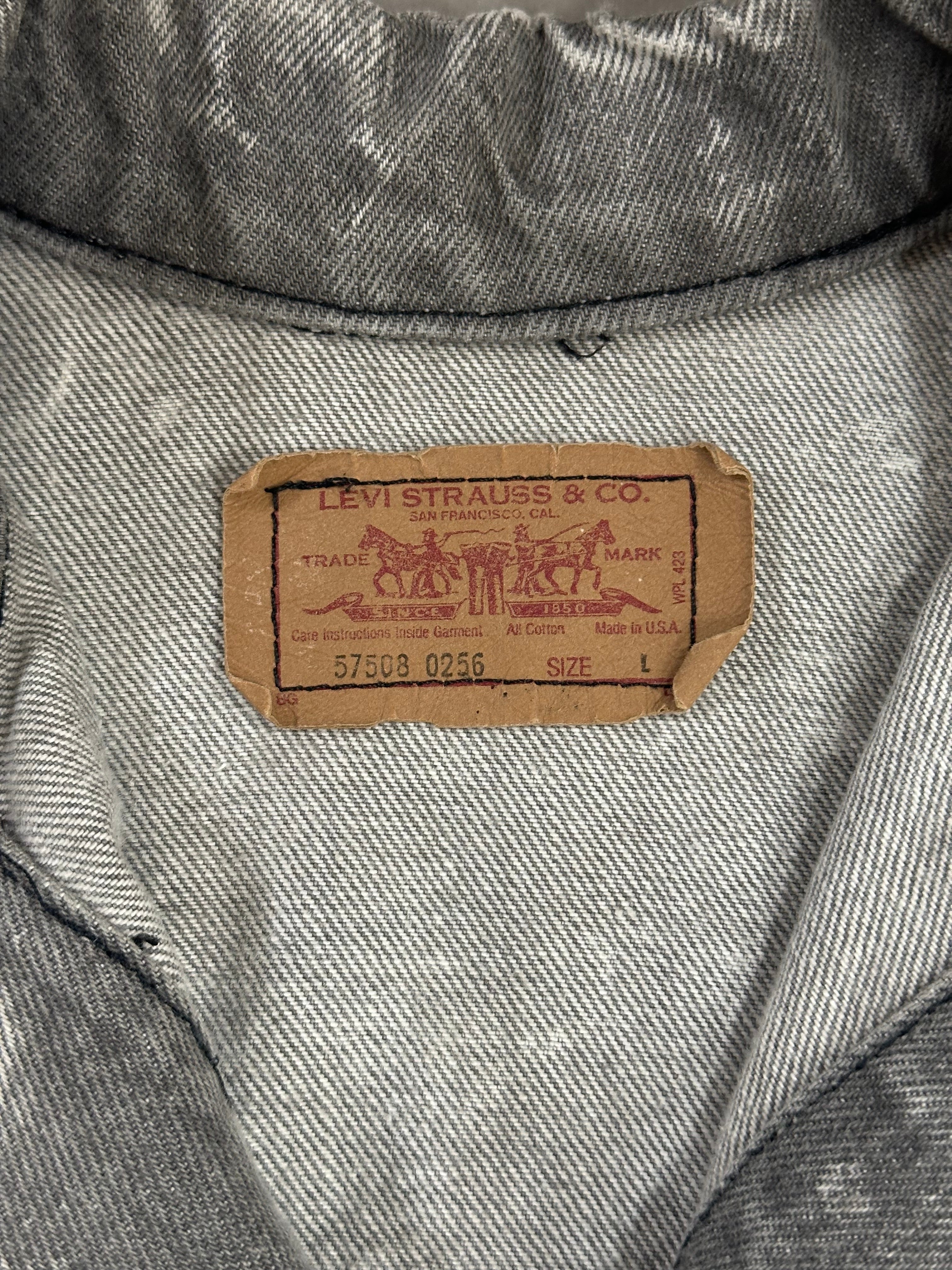 90's LEVI'S「57508」USA製 デニムジャケット – FUJI STORE