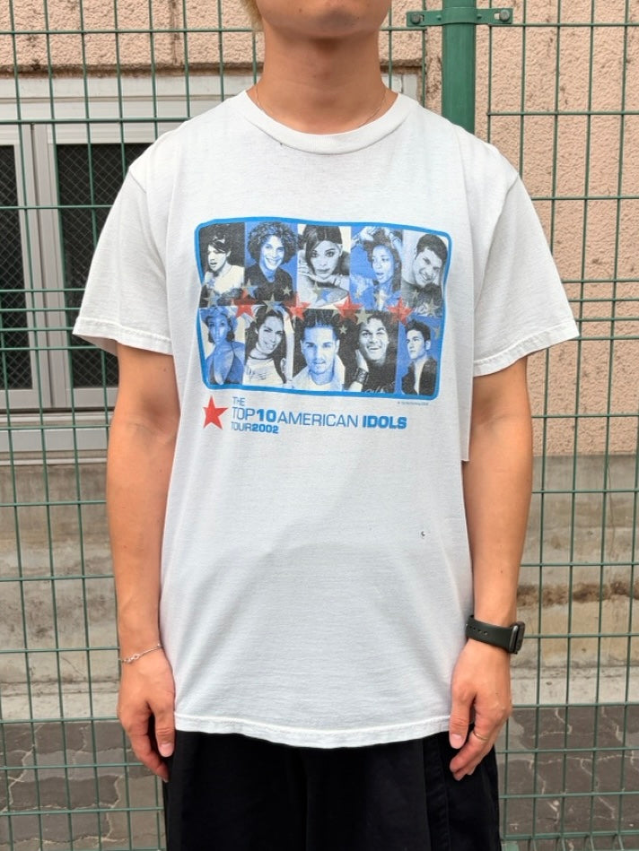 00's AMERICAN IDOLE「TOP 10」ツアーTシャツ