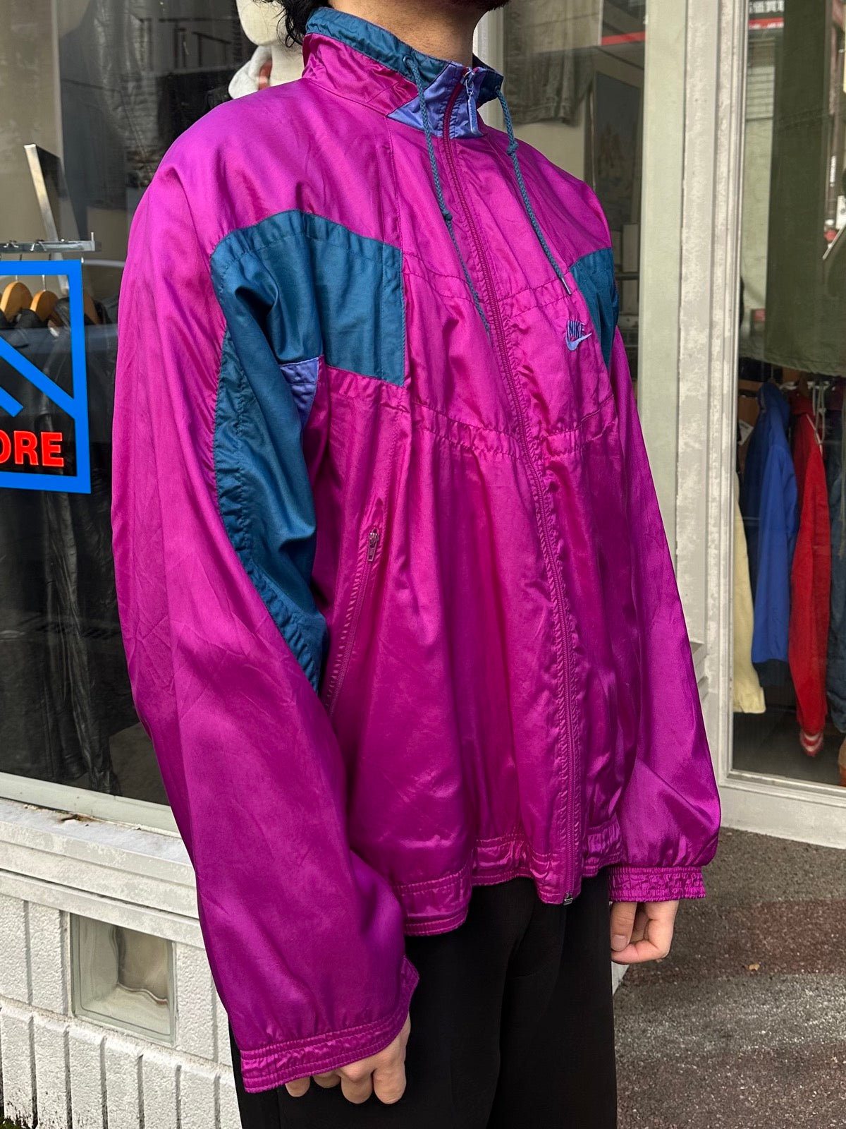 90's NIKE「silver tag」ナイロンジャケット