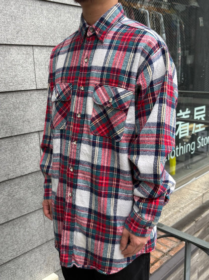 80's「FIVE BROTHER」USA製 ネルシャツ