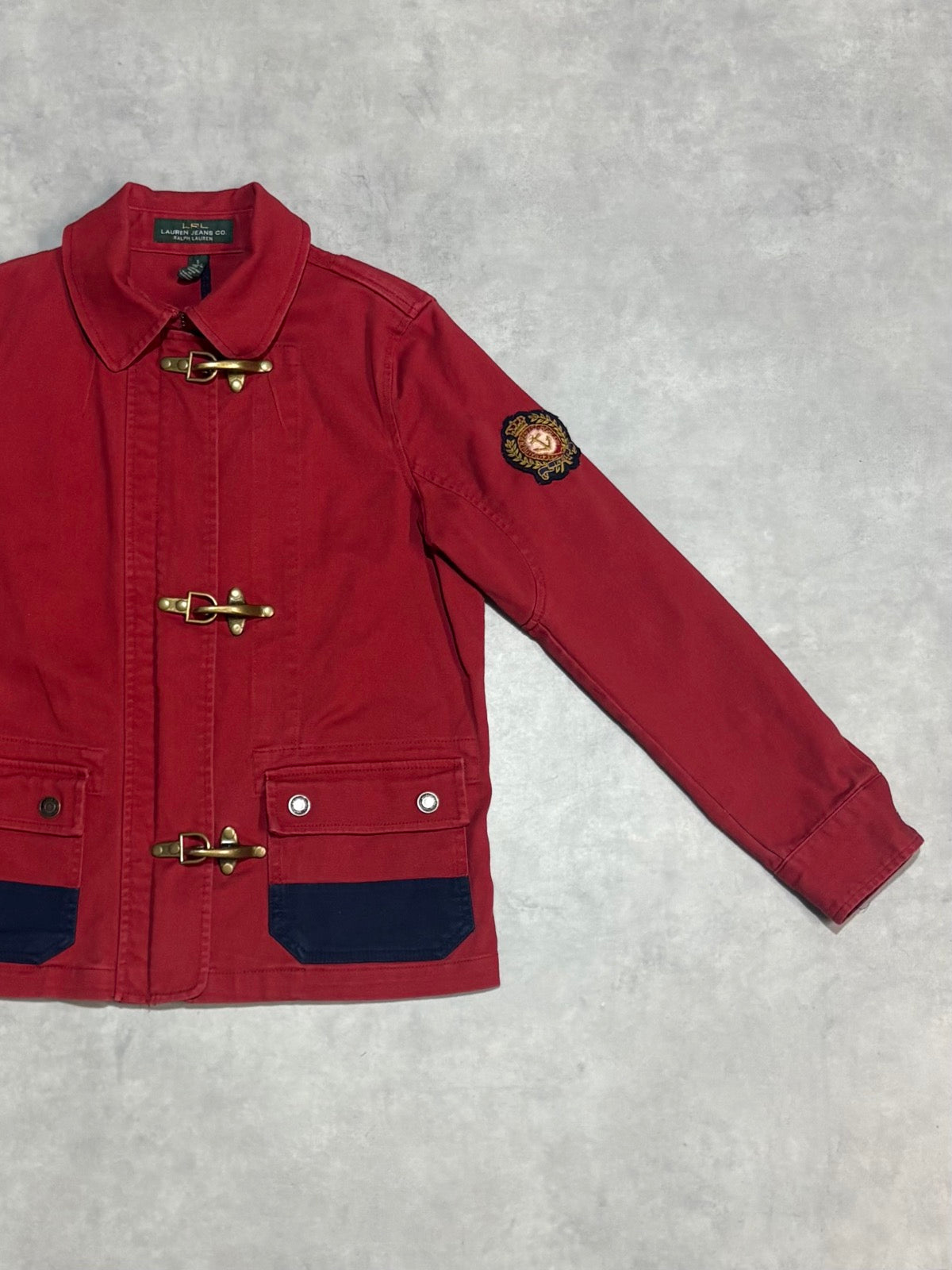 00's RALPH LAUREN「LRL」トグルボタンジャケット