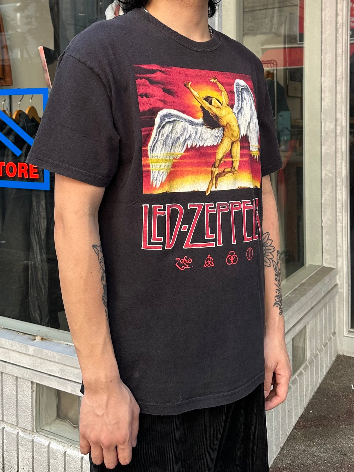 00's LED ZEPPELIM「Swan Song」バンドTシャツ
