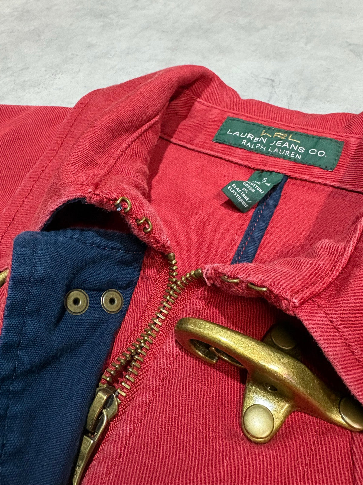 00's RALPH LAUREN「LRL」トグルボタンジャケット