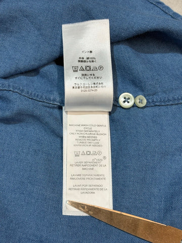 RALPH LAUREN「CLASSIC FIT INDIGO」ボタンダウンシャツ