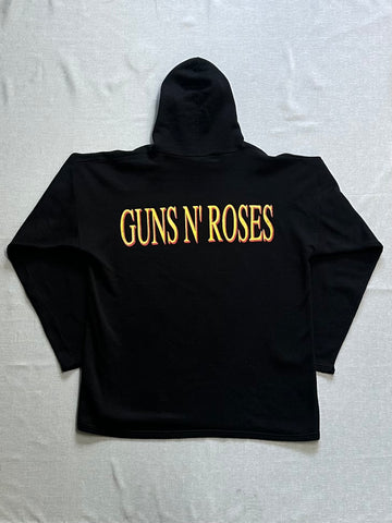90's GUNS N' ROSES「Double Sided Print」バンドパーカー