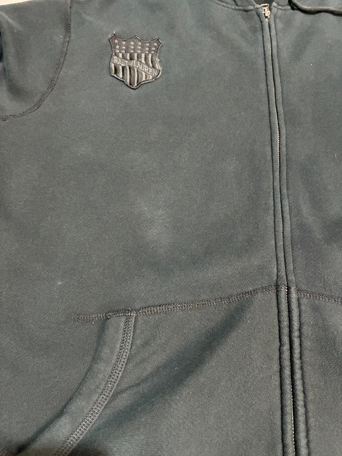 00's POLO RALPH LAUREN「ビックポニー」ジップパーカー