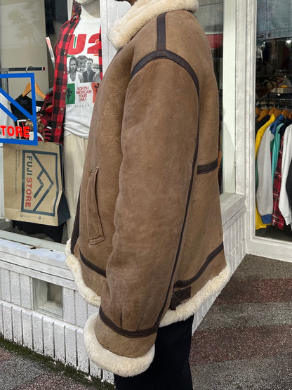 90's ORIGINAL SHEARLING「B-3type」ムートンフライトジャケット
