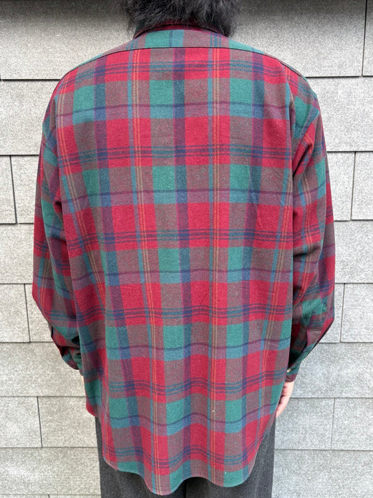 80's PENDLETON USA製 ウールシャツ