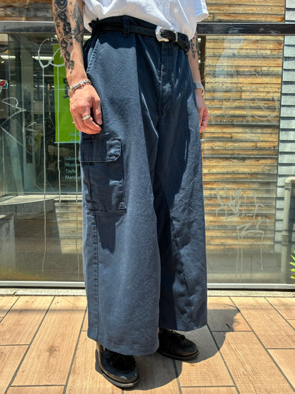 REMAKE WIDE CARGO WORK PANTS