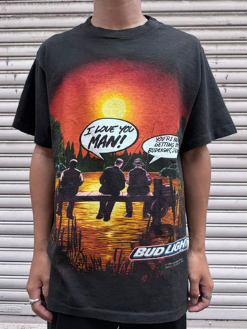 90's BUDLIGHT BEER「I LOVE YOU MAN!」企業Tシャツ