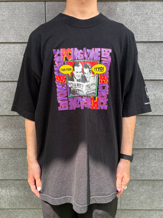 00's「PC Magazine」グラフィックTシャツ