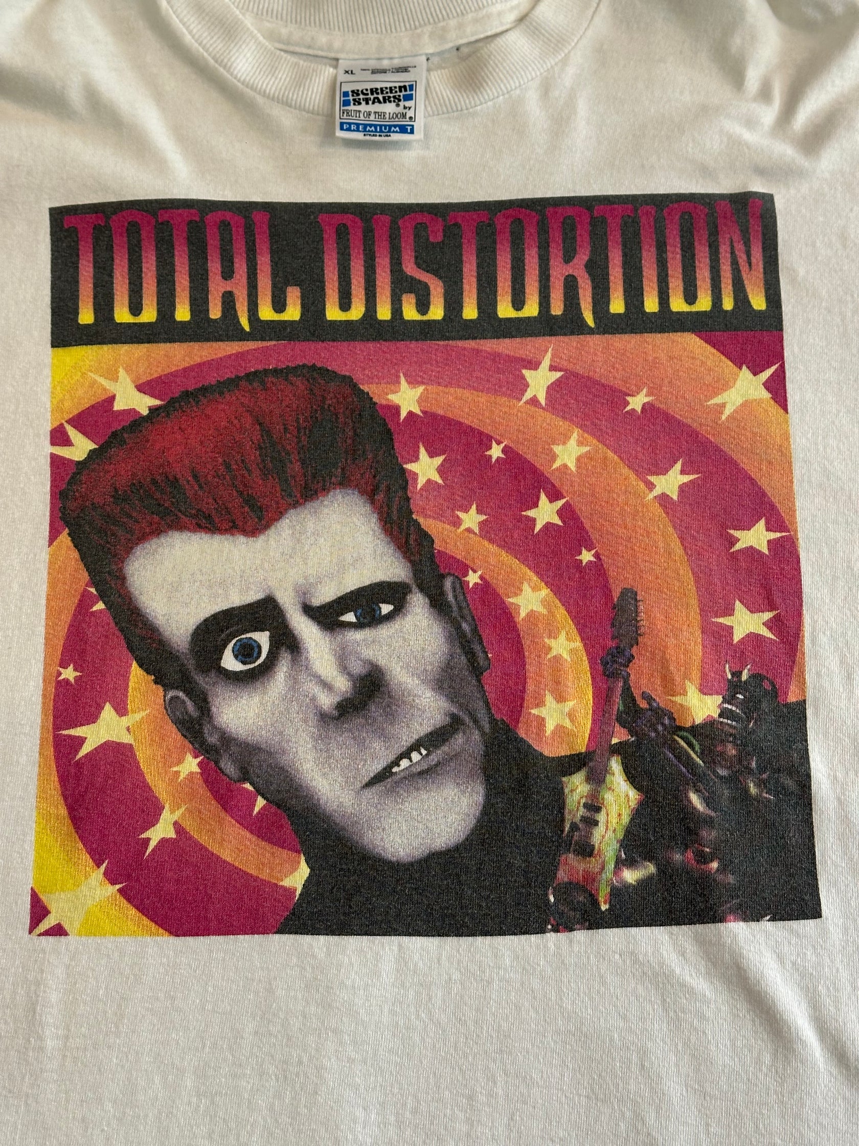 90's POP ROCKET「Total Distortion」ゲームTシャツ