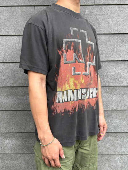 00's RAMMSTEIN 「Flaming Logo」バンドTシャツ