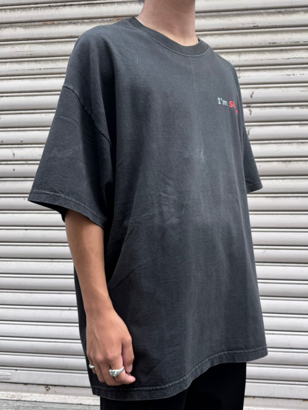 90's Kodak「I'm Single」企業Tシャツ