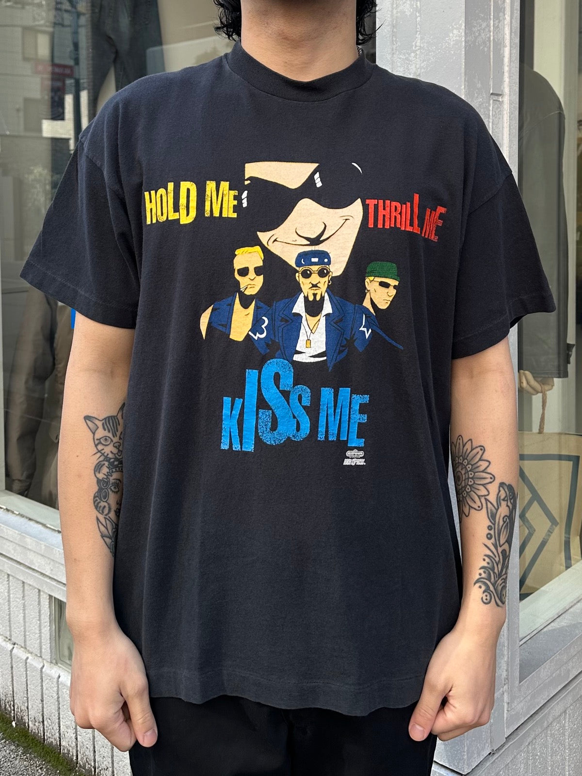 90's U2「Hold Me,Thrill Me,Kiss Me,Kill Me」バンドTシャツ