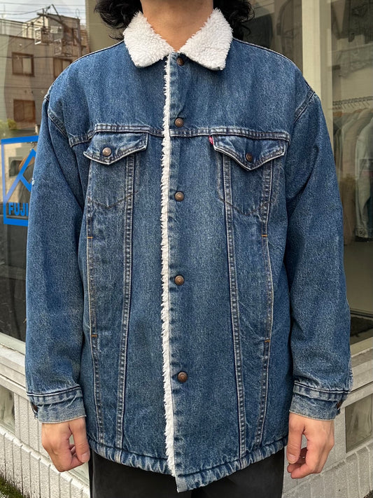 80's LEVI’S「70619-0218」USA製 デニムボアジャケット