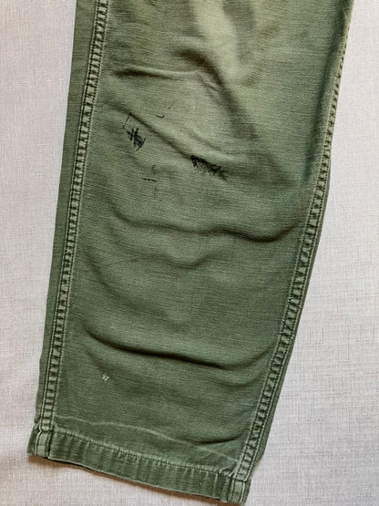 60~70's U.S. ARMY OG-107 「UTILITY PANTS」ベイカーパンツ