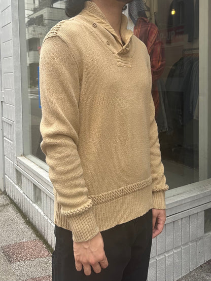 90's RALPH LAUREN ショールカラーニット