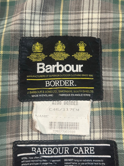 90's BARBOUR「BORDER」オイルドジャケット