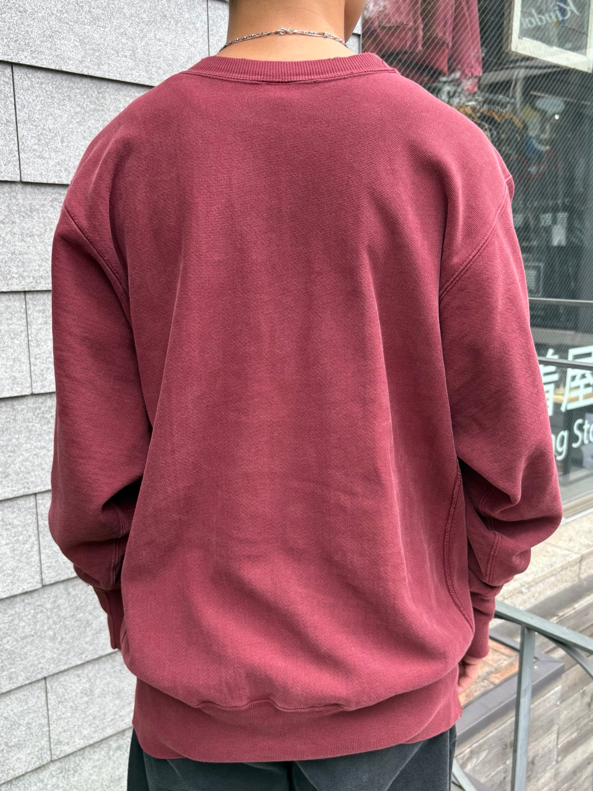 90's Champion「Reverse Weave」USA製 ワンポイントスウェット