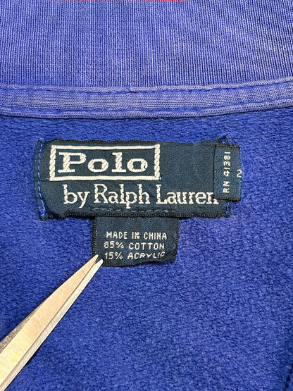 90's~00's POLO BY RALPH LAUREN ハーフジップスウェット
