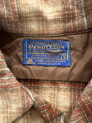 70's「Pendleton」USA製 ウールシャツ