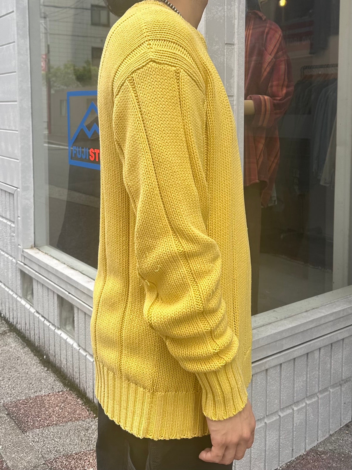 90's RALPH LAUREN 無地ニット