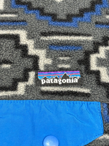 10's PATAGONIA Synchilla Snap-T「ヤナバ柄」フリースプルオーバー