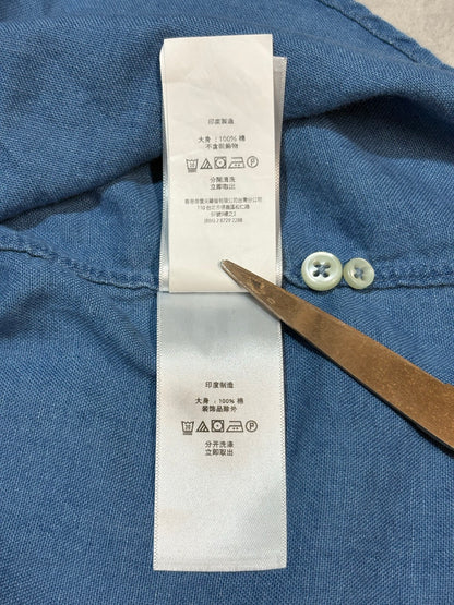 RALPH LAUREN「CLASSIC FIT INDIGO」ボタンダウンシャツ