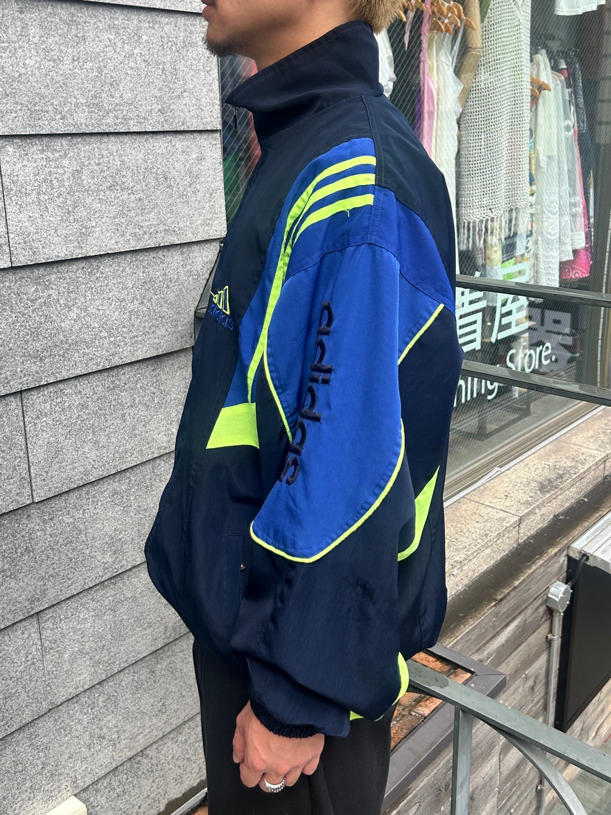 90's  adidas「EQUIPMENT」ナイロンジャケット