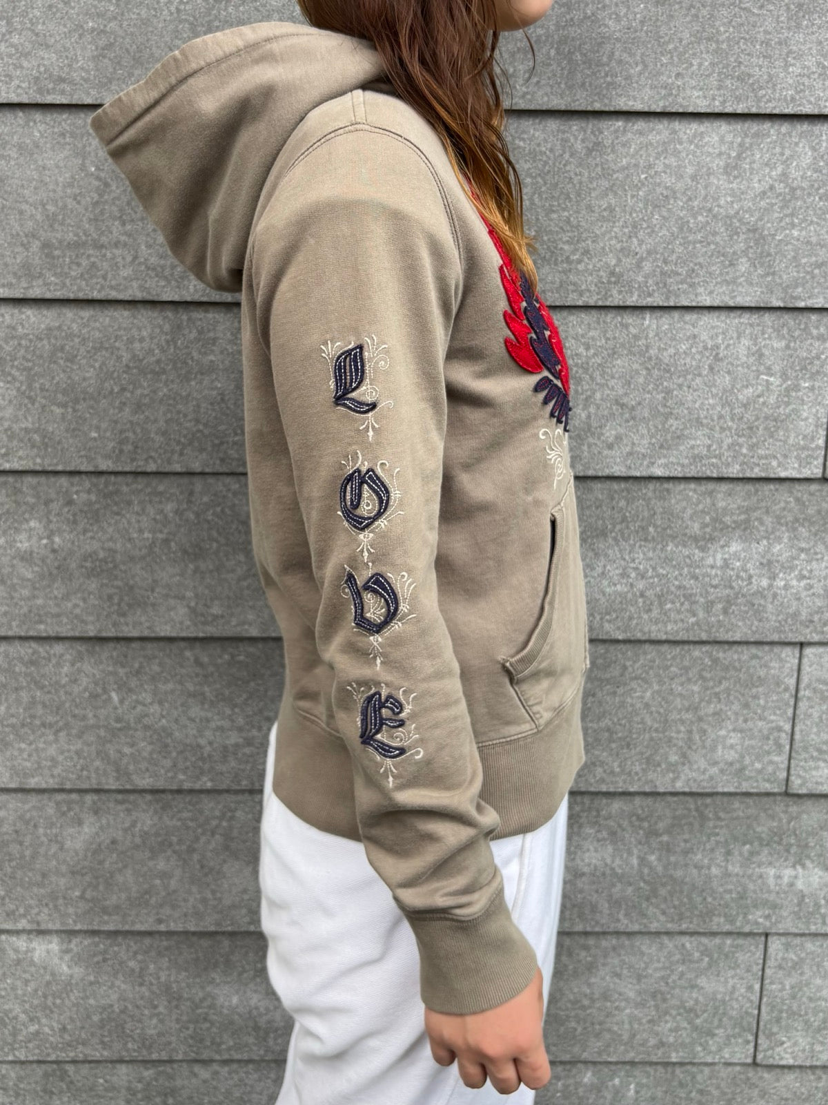 00's「Lucky Brand」ジップアップパーカー