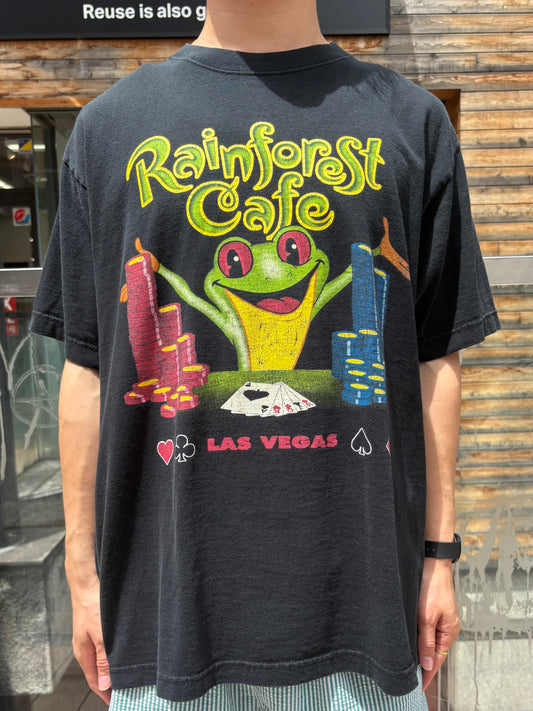 90's 「Rainforest Cafe」グラフィックTシャツ