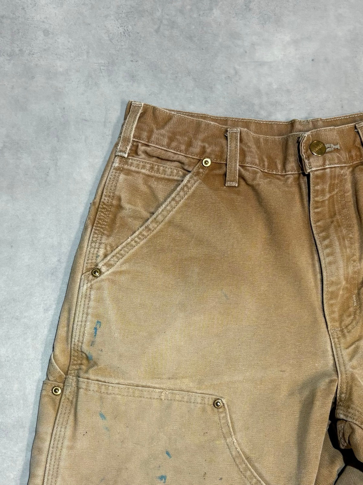 10's CARHARTT「DOUBLE KNEE」USA製 ダックパンツ