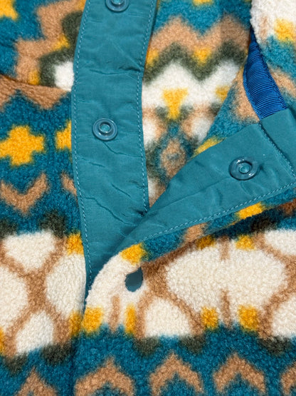 10's PATAGONIA Synchilla Snap-T「クリフ柄」フリースプルオーバー