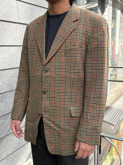 90's「Burberrys × ANSON’S HERRENHAUS」ハウンドトゥースジャケット