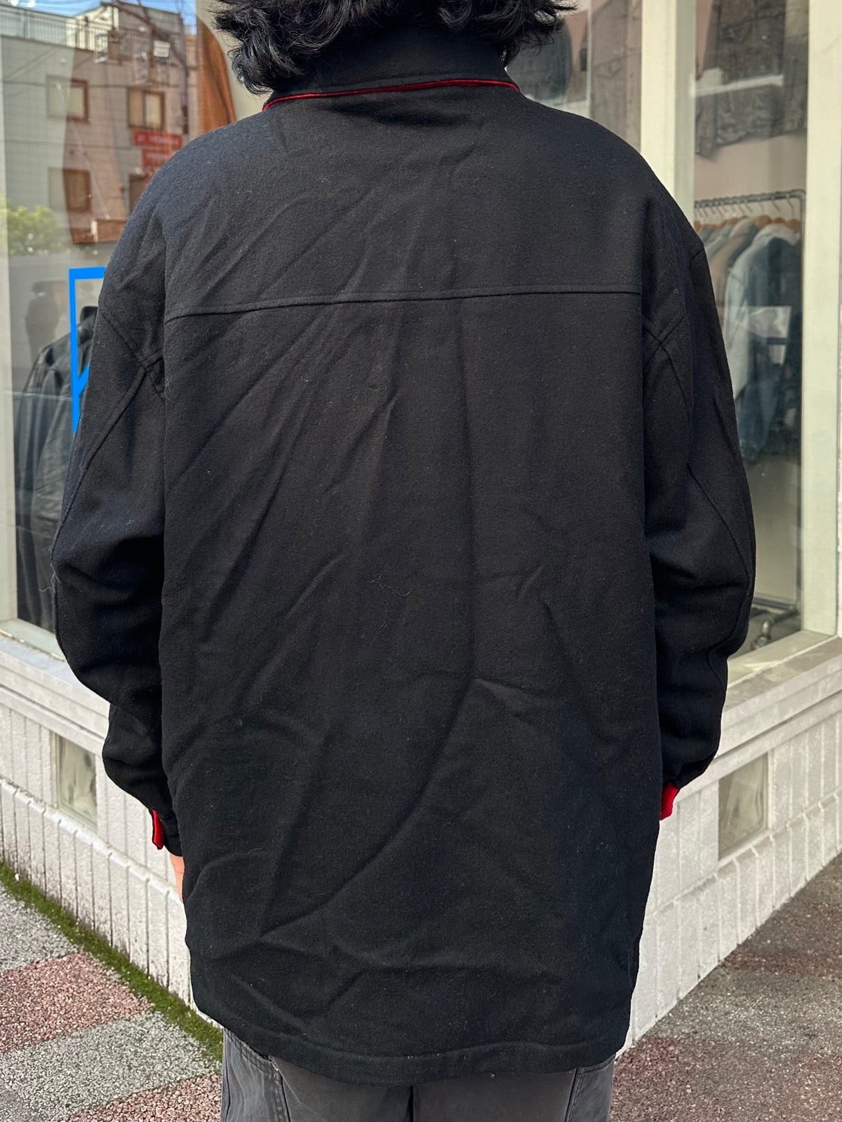 90's MARLBORO「Reversible」ウールジャケット