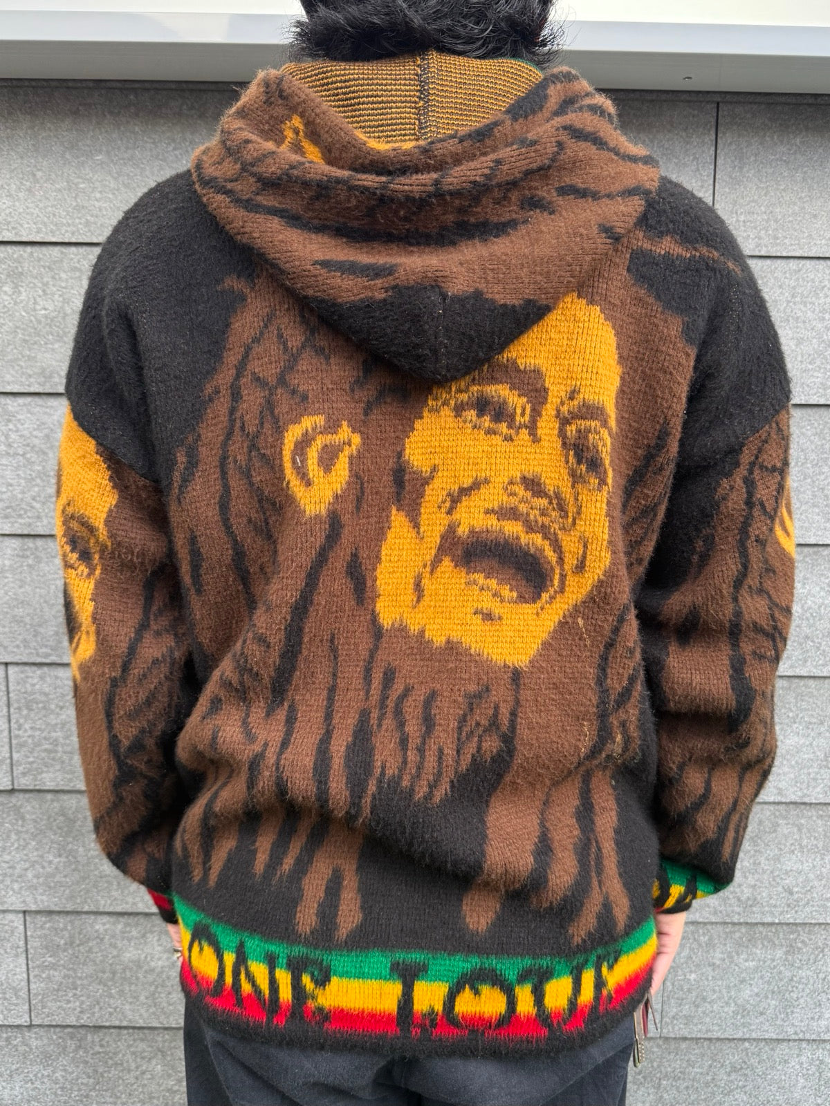 90's「Bob Marley」ジップパーカー