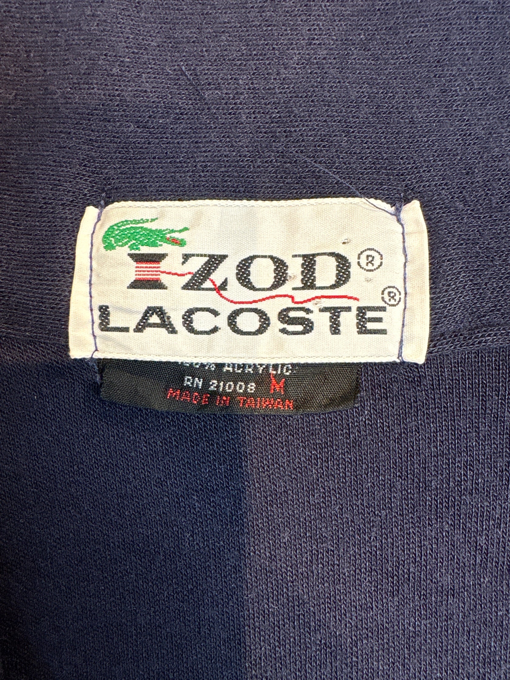 80’s「LACOSTE」トラックジャケット