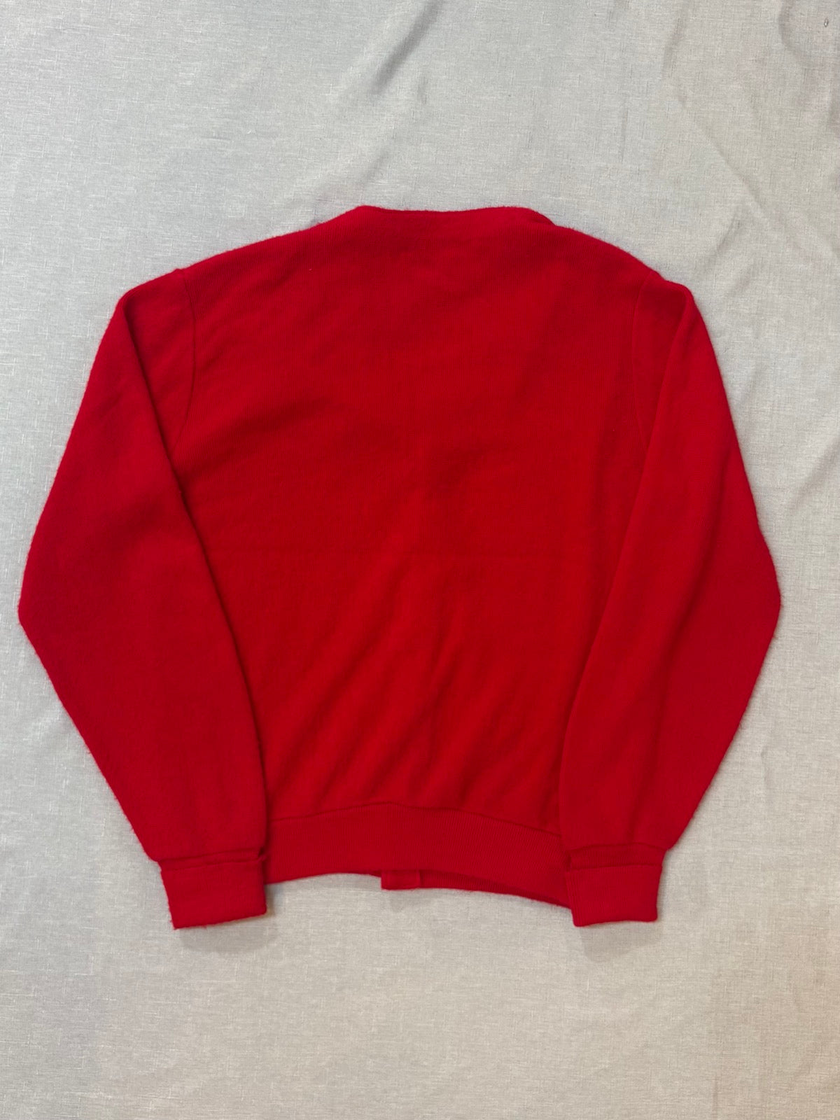 80's IZOD LACOSTE「USA製」アクリルニットカーディガン