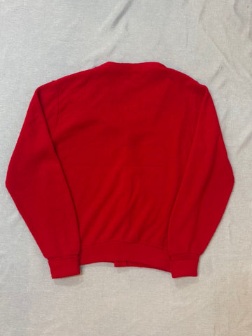80's IZOD LACOSTE「USA製」アクリルニットカーディガン