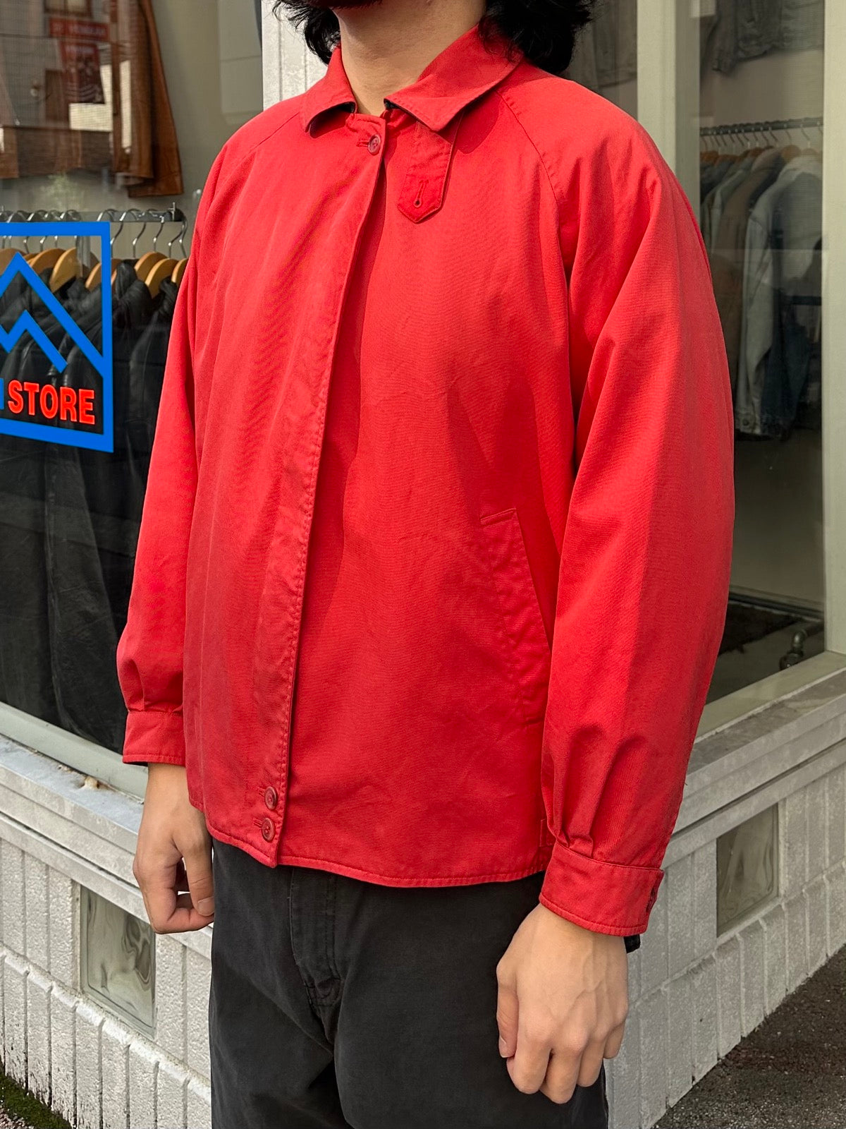 80's BUEBERRYS ハリントンジャケット