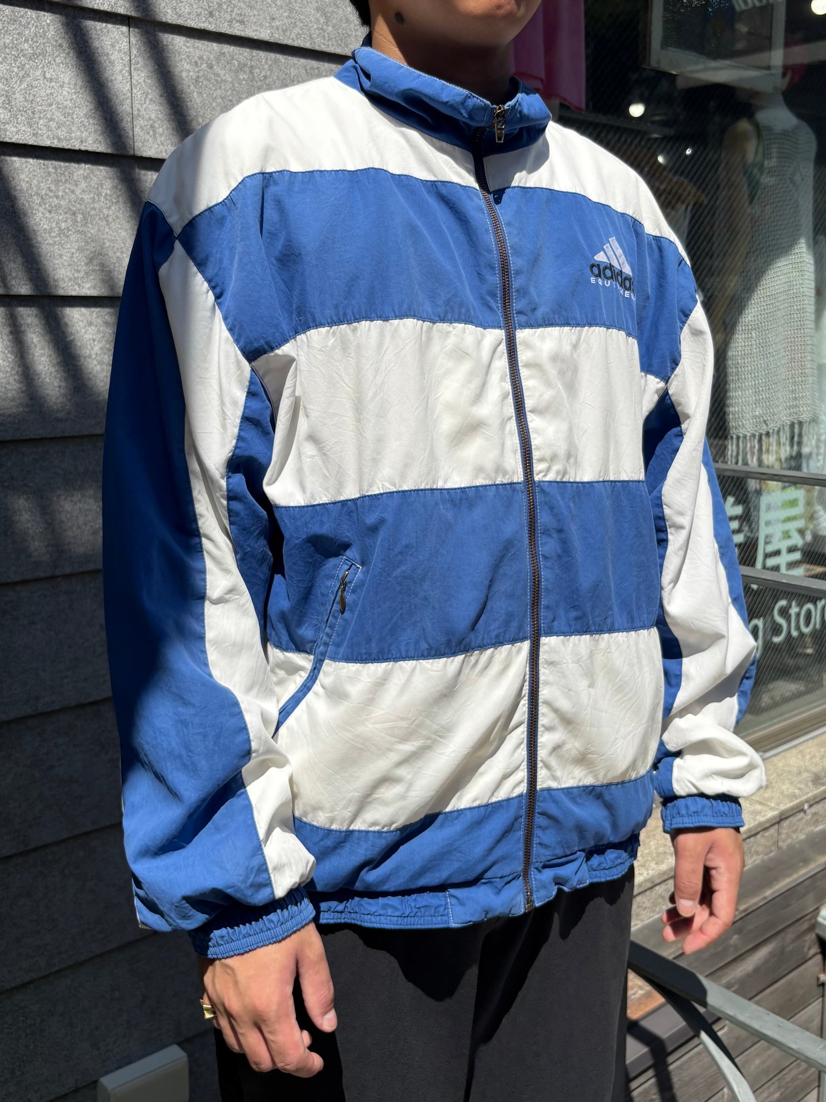 90's adidas「EQUIPMENT」トラックジャケット