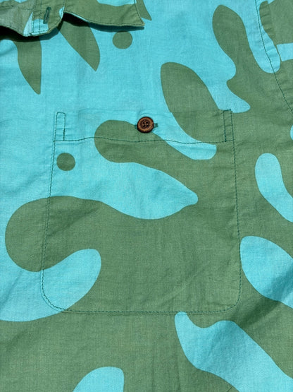 10's PATAGONIA「Pataloha」モンステラ柄　アロハシャツ