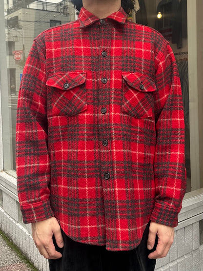 80's WOOLRICH USA製 ネルシャツ