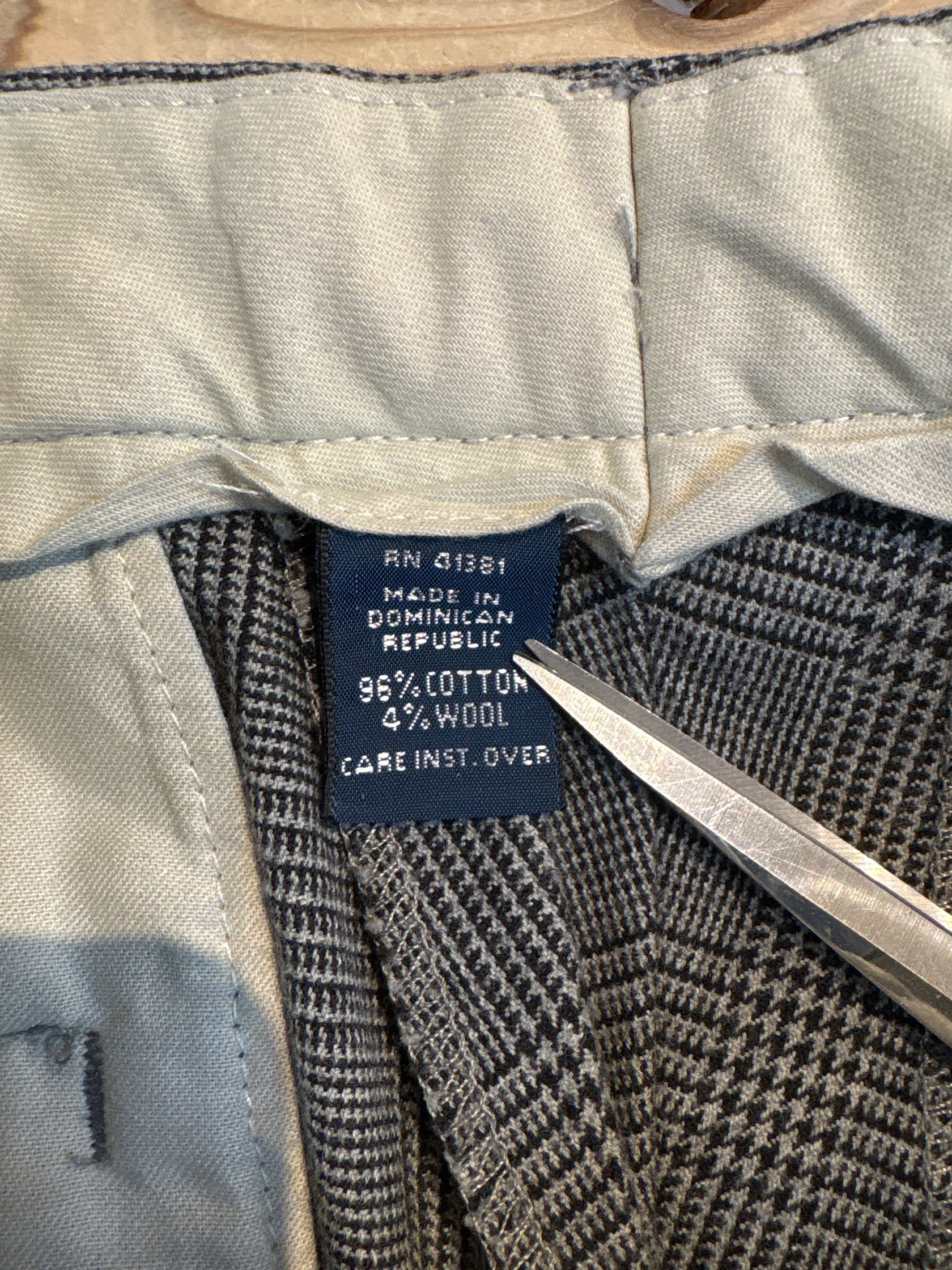 90's Ralph lauren「Glen Check」 スラックス