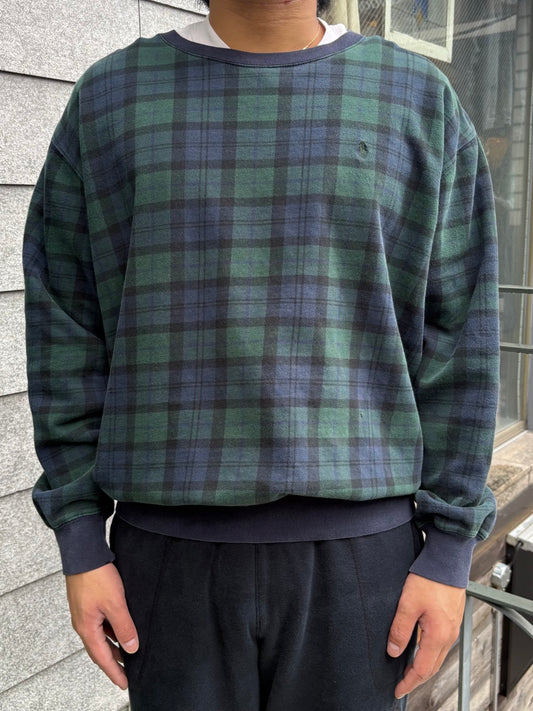 90's POLO GOLF「Blackwatch」スウェット