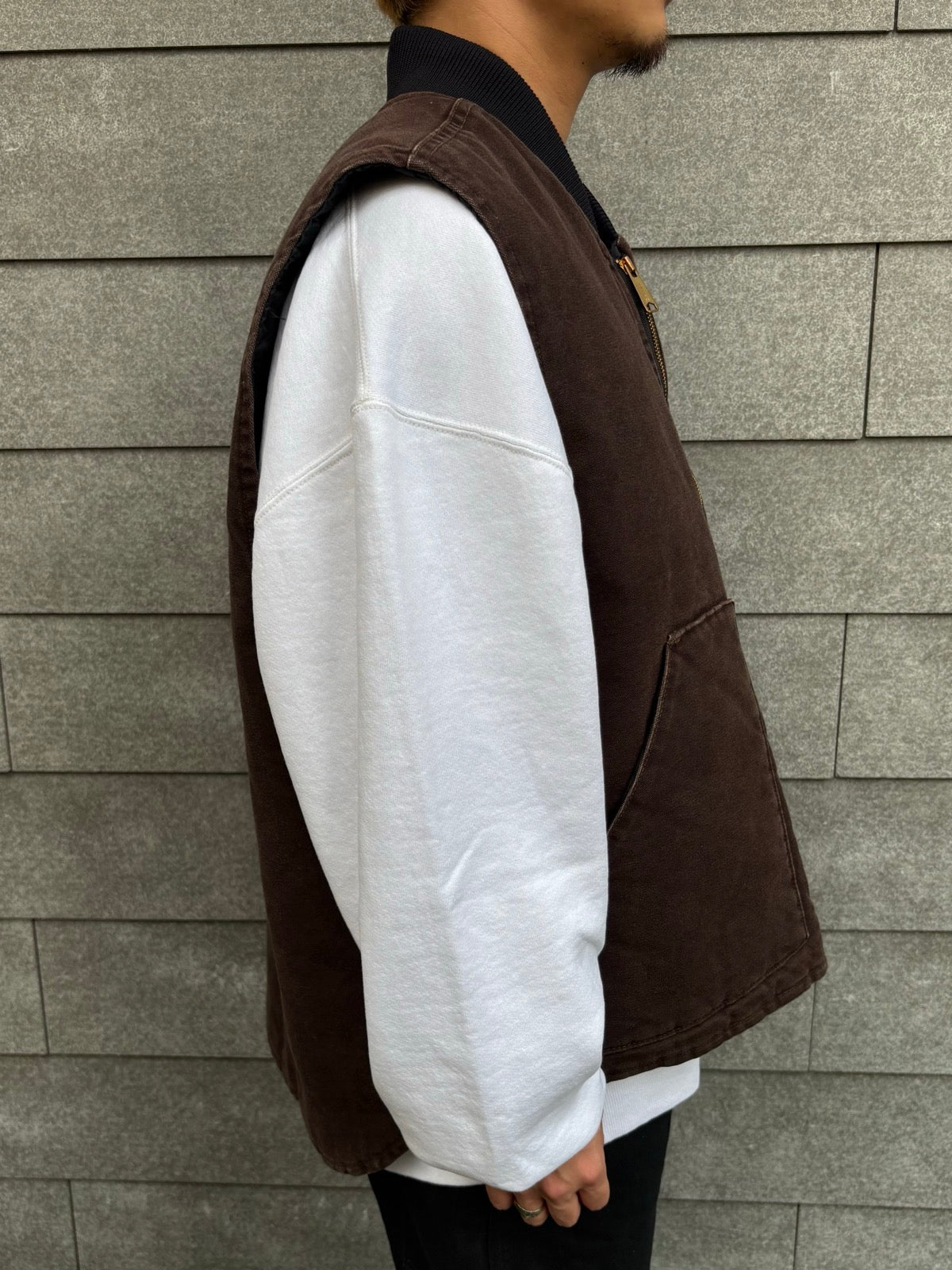 90's~00's「Carhartt」USA製　ダックベスト