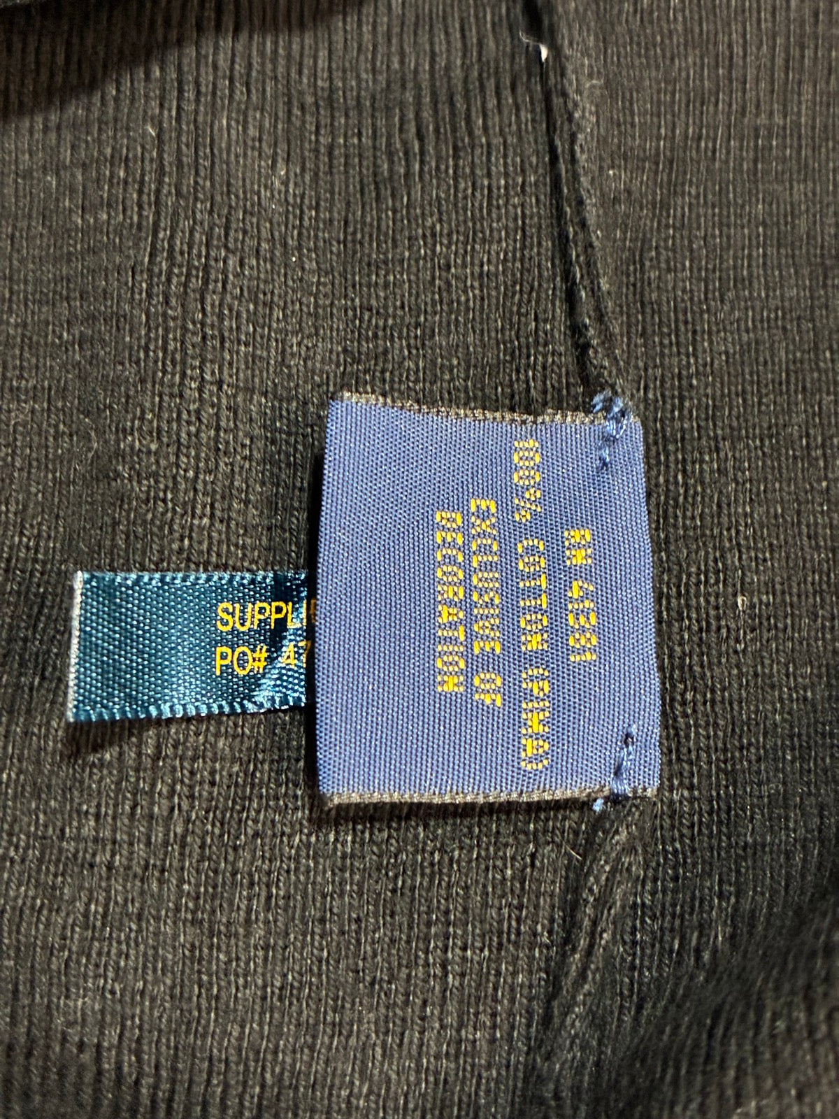 POLO RALPH LAUREN「PIMA COTTON」Vネックコットンニット