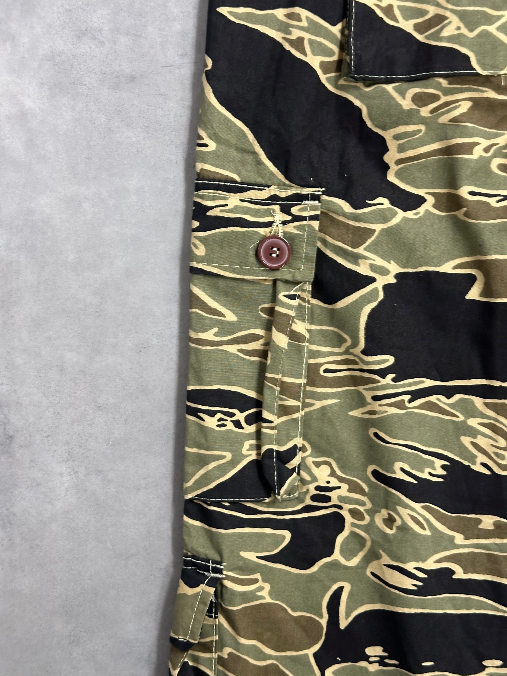 00's GOLD TIGER STRIPE TROUSER「Reissue」カーゴパンツ