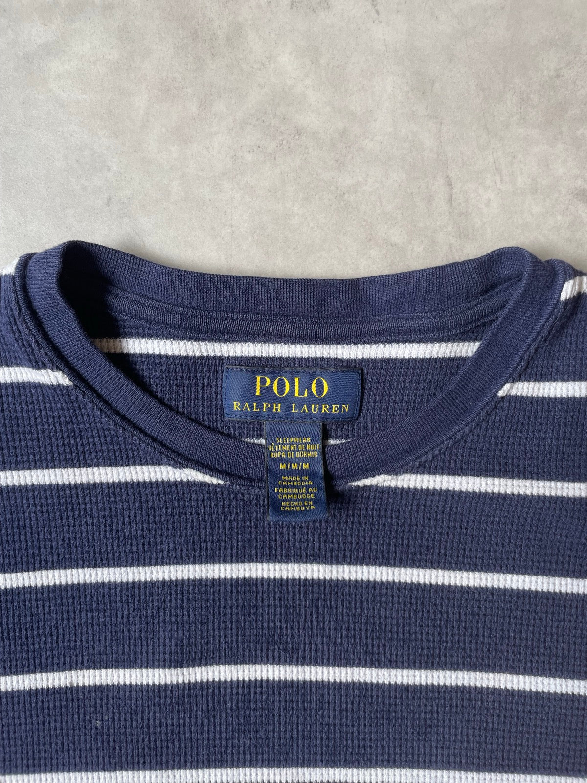 00's POLO RALPH LAUREN SLEEP WEAR 長袖サーマル